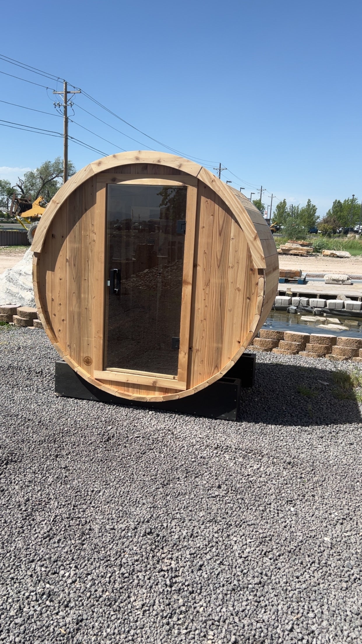 The 2 Person Blazin Barrel Sauna