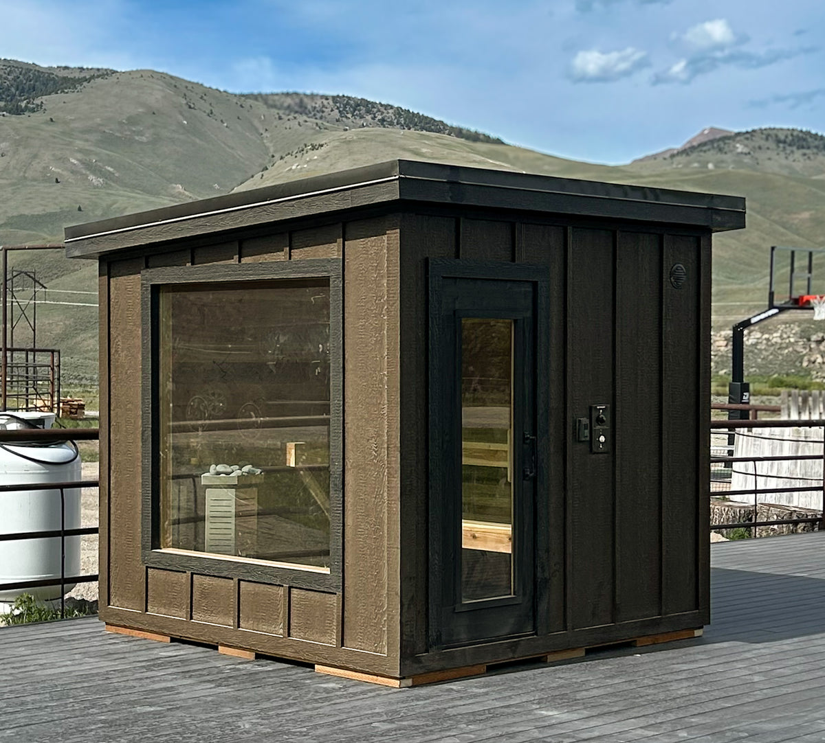 The Blazin Teton Luxury Sauna