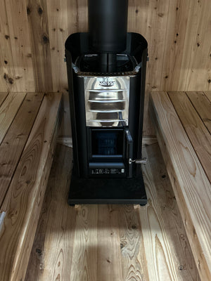 The XL Blazin Barrel Sauna (6-8 person)