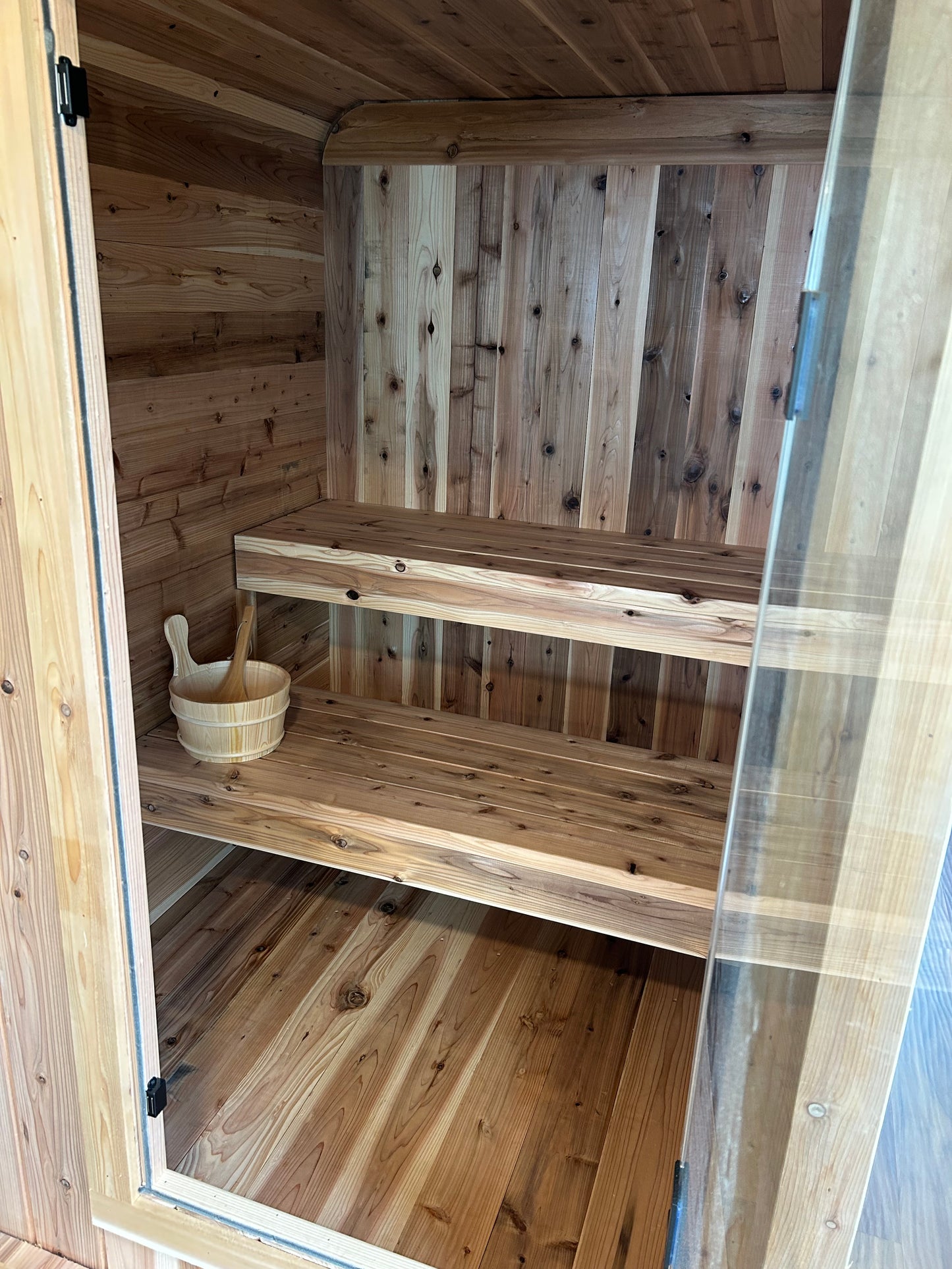 The 4 Person Blazin Sauna Pod