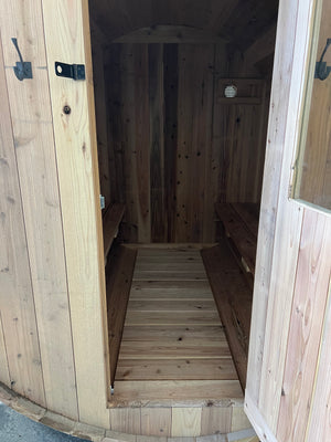 The XL Blazin Barrel Sauna (6-8 person)
