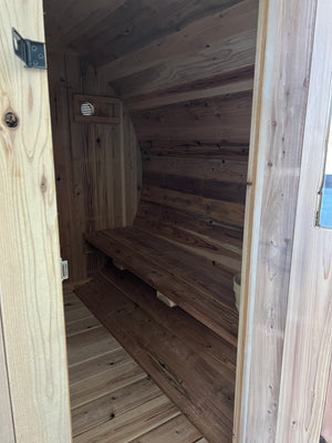 The XL Blazin Barrel Sauna (6-8 person)