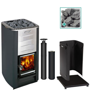 The Harvia M3 Woodburning Sauna Heater